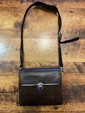 Tasco Brown Leather Binocular Case